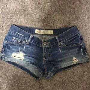 Hollister Distressed Denim Shorts